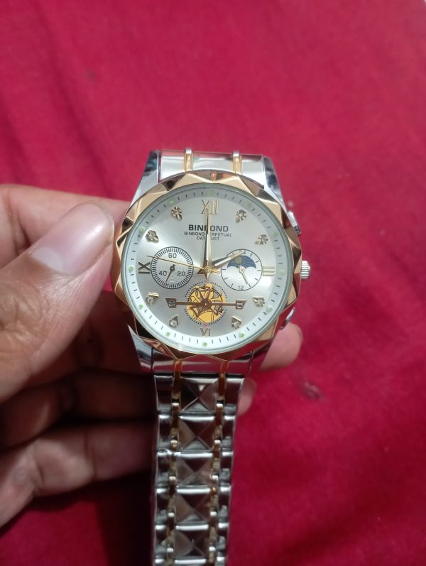 binbond b1236 brand fashion tourbillon dial quartz watches men’s luxury stainless steel