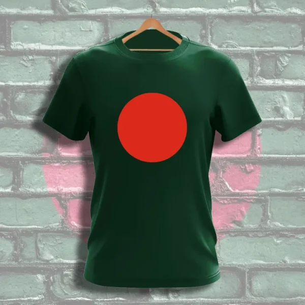 bangladesh national flag t shirt for mens