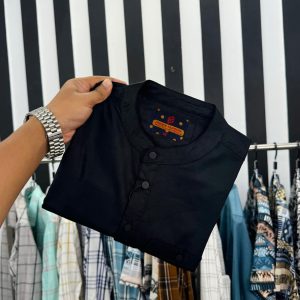 traditional full sleeves katua ( black)