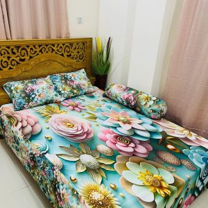 water proof china premium 3d design bed sheet