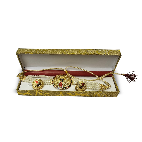 necklace set with earrings for women