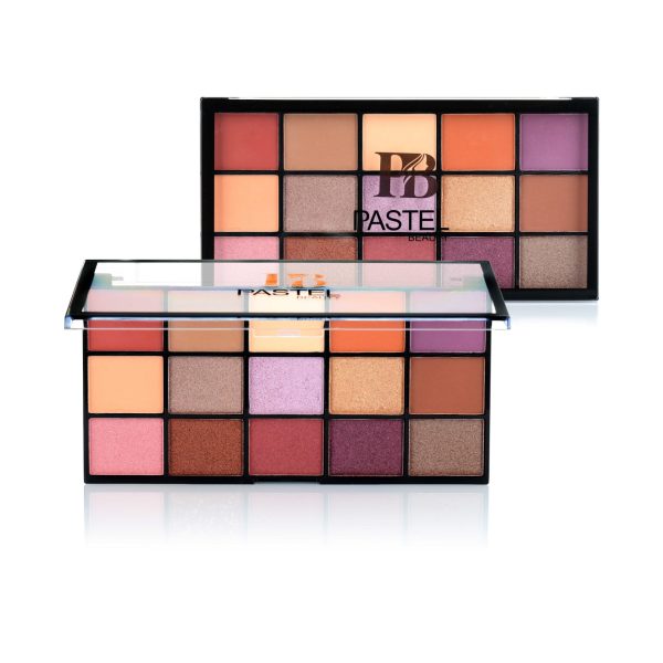 pastel beauty eyeshadow peanut butter & jelly 15 colour
