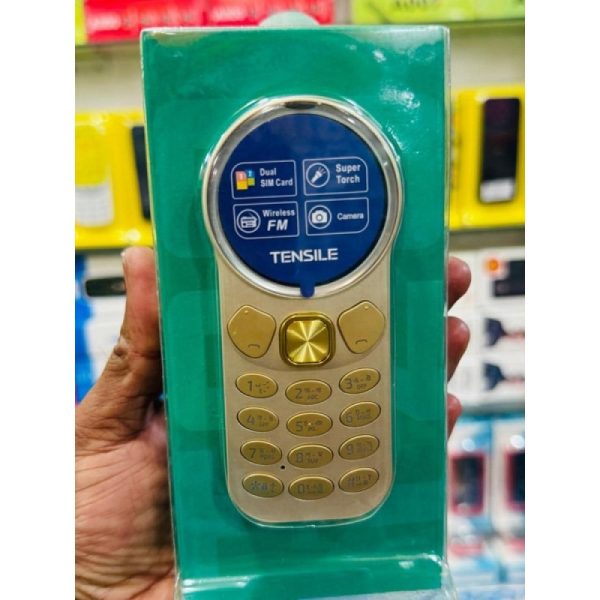 tensile sleek metal body and amoled display ( golden )