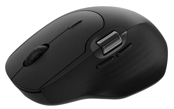 rapoo mt560tm multi mode wireless ergonomic mouse – black