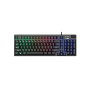rapoo v50s 98 backlit mechanical gaming keyboard – black
