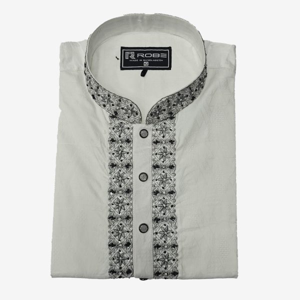 indian cotton gorgeous karchupi panjabi