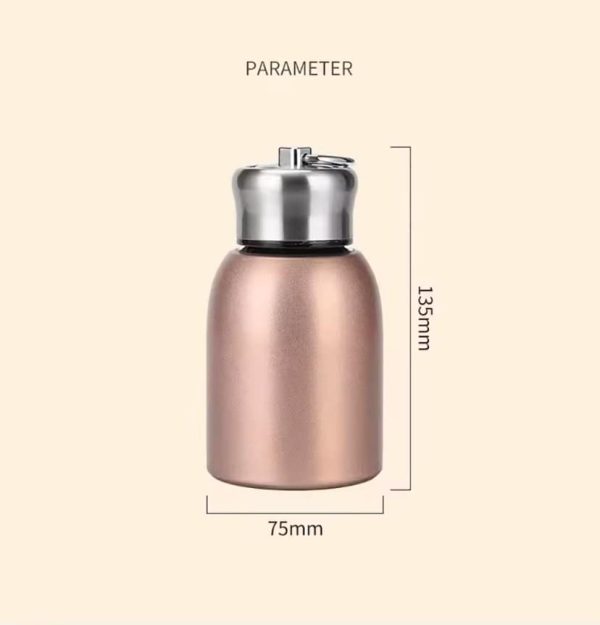 mini vacuum insulated tumbler stainless steel for hot and cold drinks travel 300ml