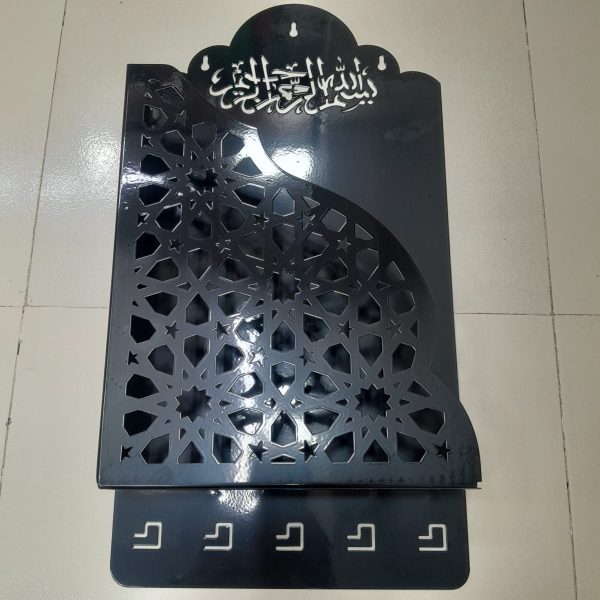 quran box for wall with hangers