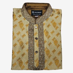 indian cotton gorgeous karchupi panjabi