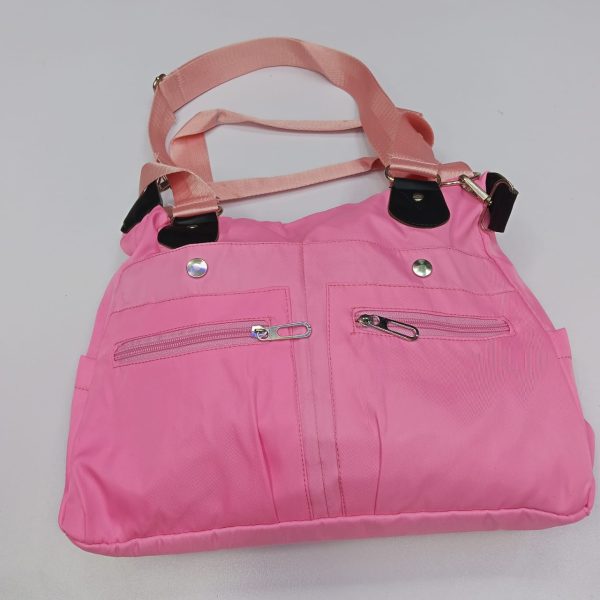 women's handbag solid (pink)