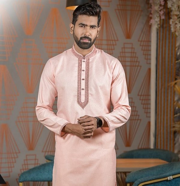 indian exclusive embroidery panjabi