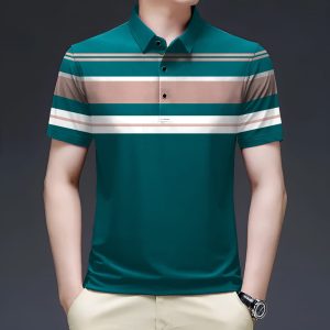 stylish half sleeve polo shirt