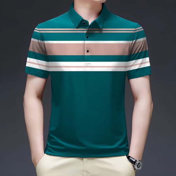 stylish half sleeve polo shirt