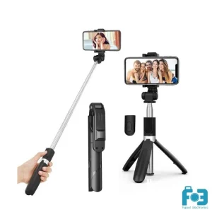 xt 02 bluetooth integrated selfie stick and bluetooth remote control