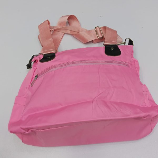 women's handbag solid (pink)