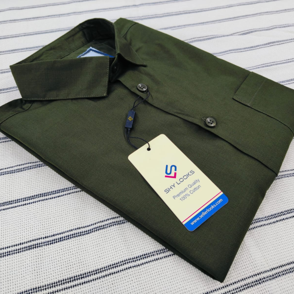 premium cotton feel half sleeve shirt for mens