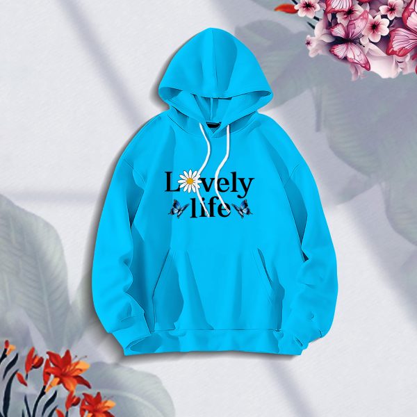 premium comfortable stylish (lovely life pest) ladies winter hoodie