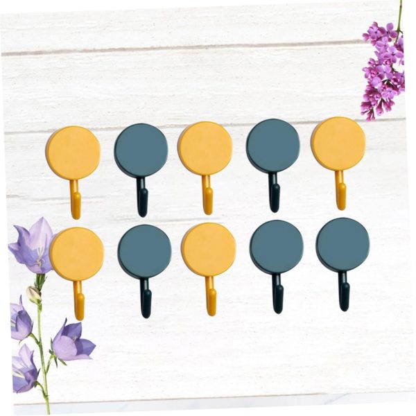 20 pcs wall hanging hooks, punch free hook for kitchen, bedroom or any tipe of accessories