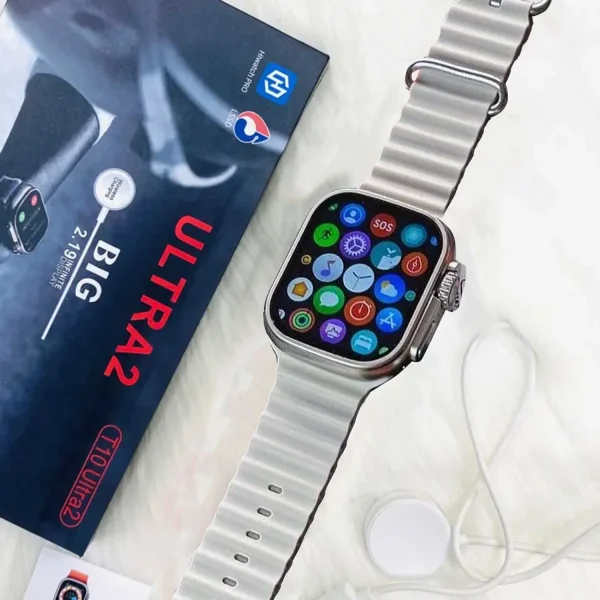 t10 ultra 2 smart watch 2.19 inch large infinite display