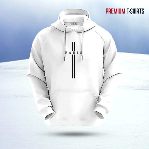 "paris" islamic hoodie (white)