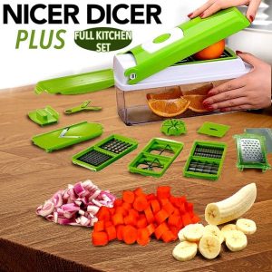 nicer dicer plus vegetable green