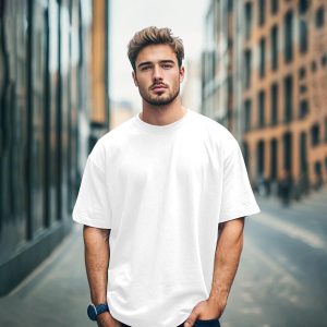 solid dropshoulder t shirt