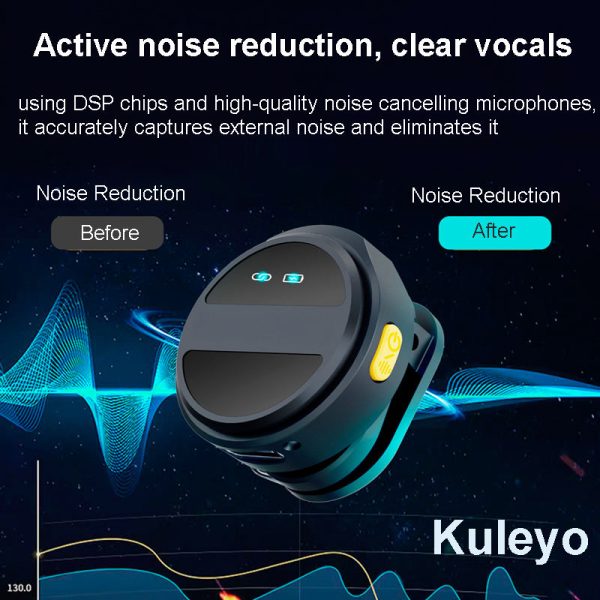 sx21 new 2 in 1 wireless lavalier microphone – dual mic setup for crystal clear mobile recording