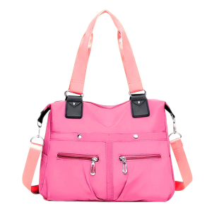 women's handbag solid (pink)