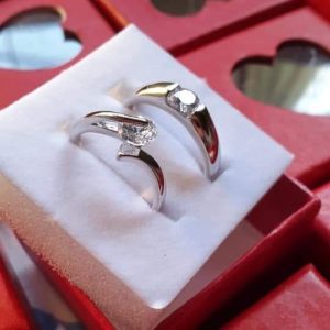 unique couple lover finger rings men and women