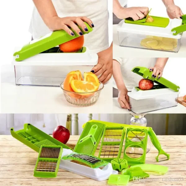 nicer dicer plus vegetable green
