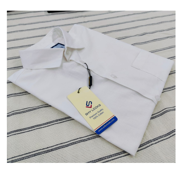 premium cotton feel half sleeve shirt for mens