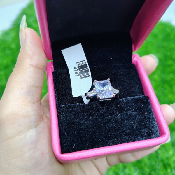 royal radiance princess cut ring