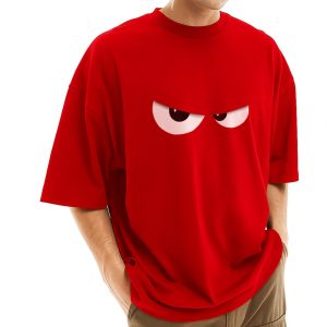 men's stylish drop shoulder (red)