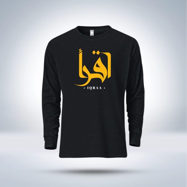 islamic calligraphy full sleeve t shirt for men