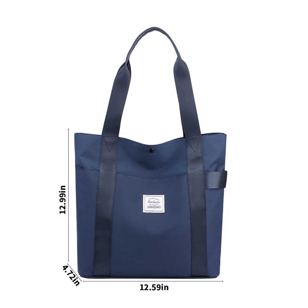 fashion shopping bag (blue)