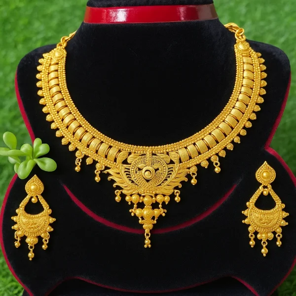 gold plated jewelry set