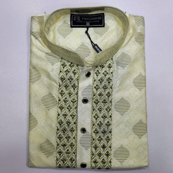 indian cotton gorgeous karchupi panjabi
