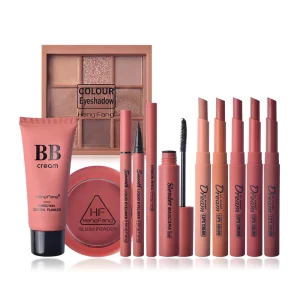 all in one makeup kit, 11 piece women complete makeup kit