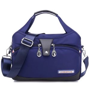 large capacity waterproof anti theft fashion (blue)