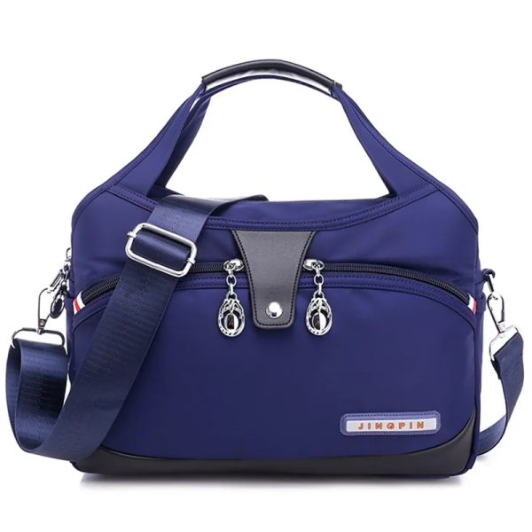 large capacity waterproof anti theft fashion (blue)