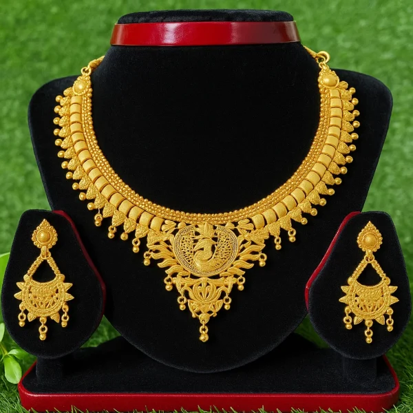 gold plated jewelry set