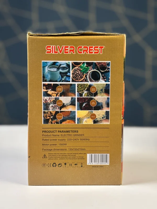 silver crest rak 001 electric grinder