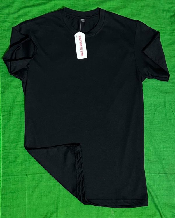 men's stylish drop shoulder black