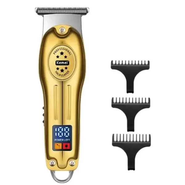 kemei km 678 usb charging electric hair trimmer