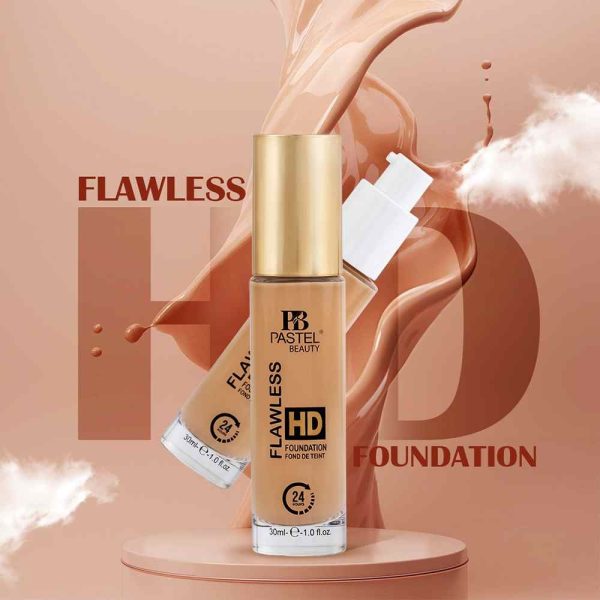 pastel beauty hd flawless foundation (sand)