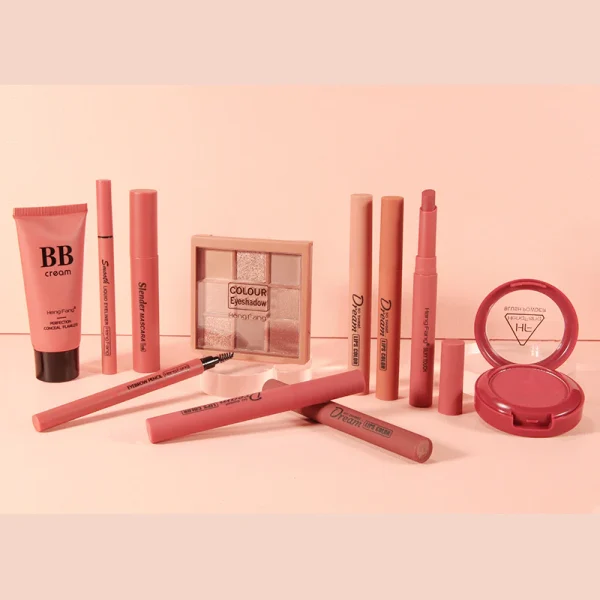 all in one makeup kit, 11 piece women complete makeup kit