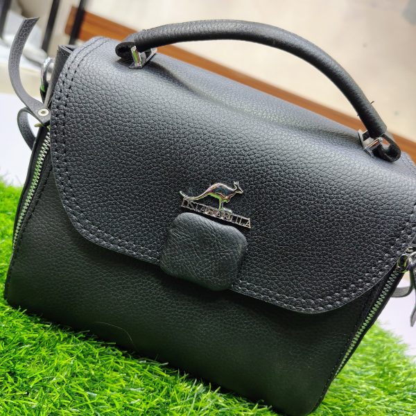 luxury designer fashion artificial leather kangaroo handbag