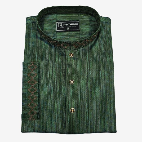 indian exclusive embroidery panjabi