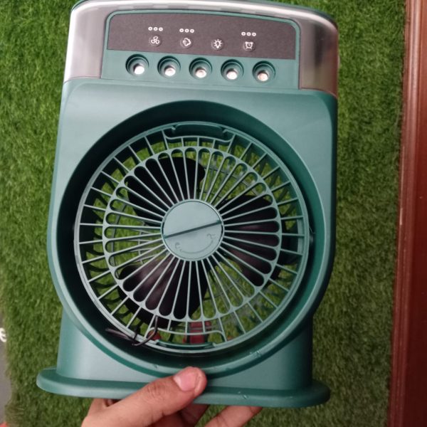 3 in 1 air cooling usb fan with led night light water fan