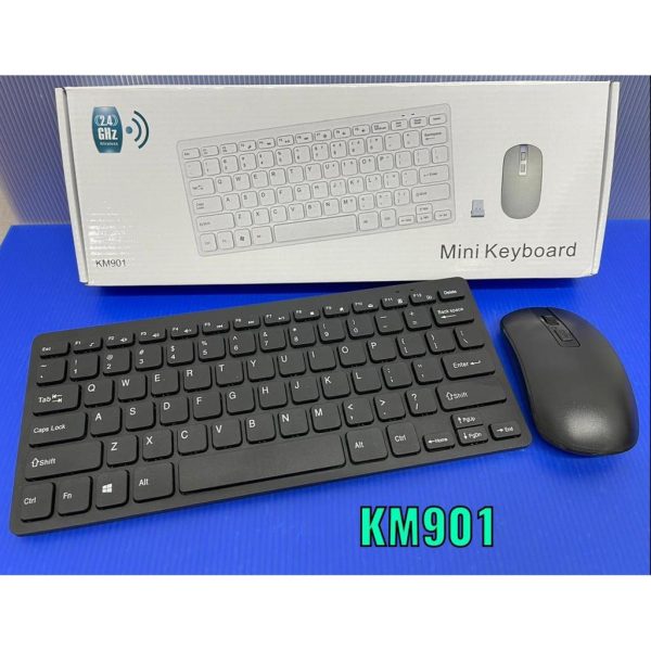 wireless set keyboard and mouse km901